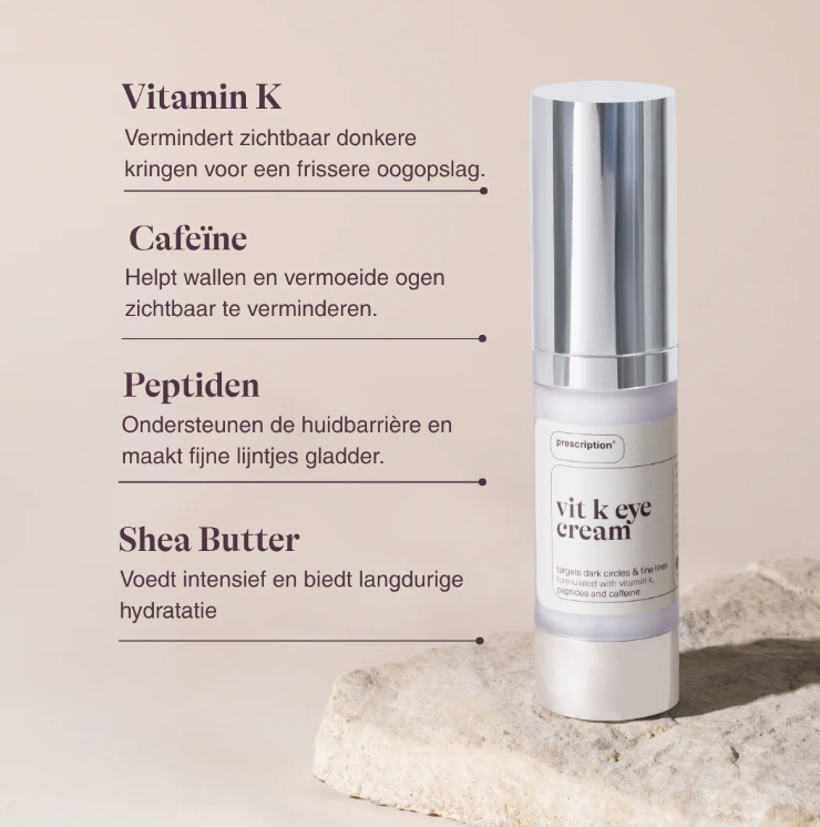 Prescription Vitamin K Eye Cream - 15ml - Afbeelding 4